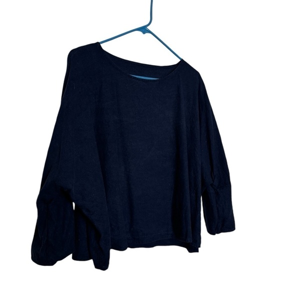 Jamie + The Jones Blue Blouse Size Small - Picture 3 of 9